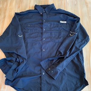 Columbia PFG Button Up